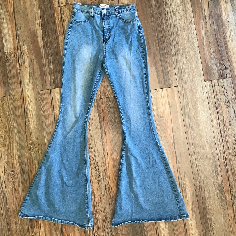 Blank Paige High Waisted Bell Bottom Jeans